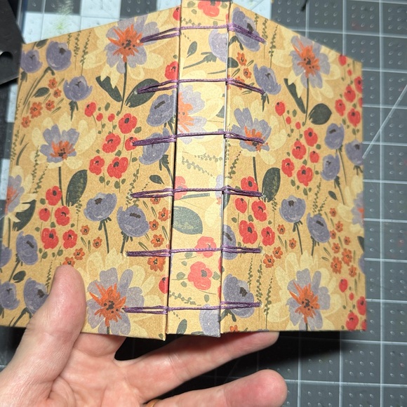 Hand Sewn/Bound Artist Sketch Journal. - Picture 2 of 9